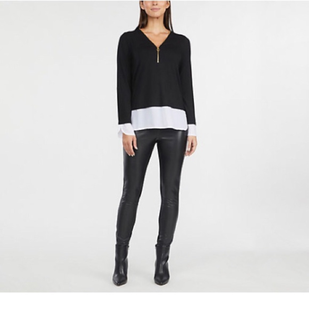 NWT Ellen Tracy Twofer with front zipper size XS